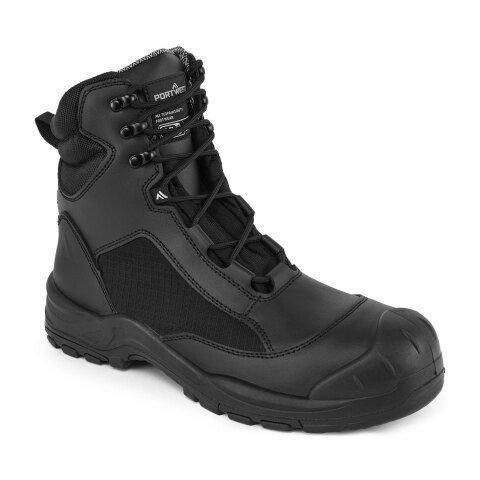 PORTWEST FC26 BOTTES DE SÉCURITÉ O7S SR FO SC HRO NOIR - TAILLE 43