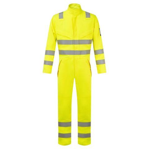 PORTWEST FR528 COMBINAISON MODAFLAME MULTIRISQUES HV JAUNE - TAILLE XXL - STANDARD