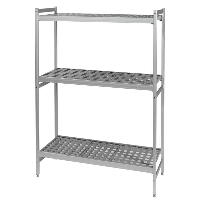 Rayonnage modulaire en polymère 6611 Fermostock Longueur 2067 mm - 360_0