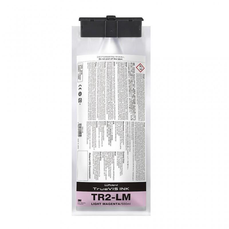 Cartouche d'encre Roland TrueVIS2 Magenta léger - 500 ml - Compatible imprimantes Print & Cut ROLAND TrueVIS VG2-540, VG2-640 et VF2-640_0