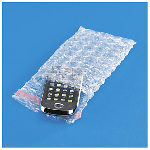 SACHET BULLES Ø 18 MM À FERMETURE ADHÉSIVE RAJA 15X15 CM