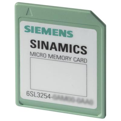 SINAMICS G110D, CARTE MMC/SD SIEMENS