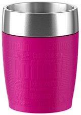 TASSE ISOTHERME TRAVEL CUP, 0,20 L, MANCHETTE CITRON - LOT DE 2