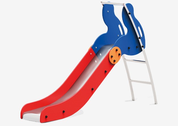 Toboggan Slow JT04 - Matériaux résistants en PE-HD, acier inox et plastique_0