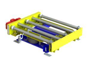Transfert orthogonal pneumatique - spécial bacs plastiques ou palettes légères - jusqu'à 400 kg_0