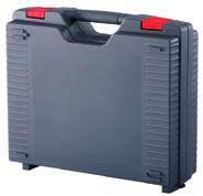 Valisette Teknocase Jazz - simple paroi, en polypropylène, solide, stable et empilable_0