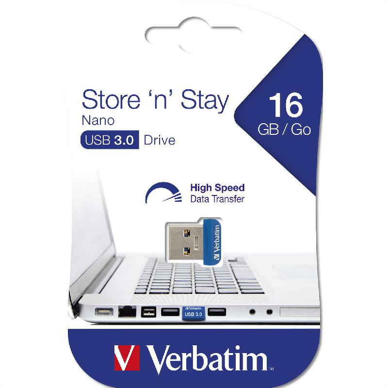 Verbatim store 'n' stay nano usb 3.0, 16gb_0