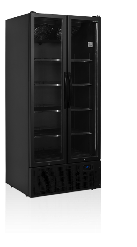 Vitrine réfrigérée noire FS890H BLACK - 2 portes TEFCOLD_0
