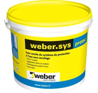 WEBER - SYSTÈME DE PROTECTION À L'EAU SOUS CARRELAGE WEBER.SYS PROTEC 7KG - 16050007