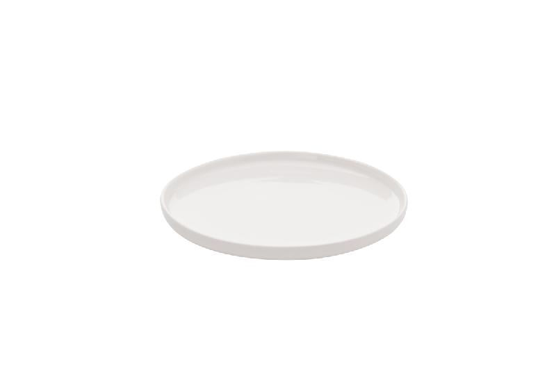ASSIETTE PLATE ROND BLANC PORCELAINE Ø 15 CM ARTIC PRO.MUNDI