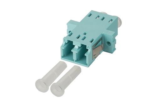 Raccord fibre optique METZ CONNECT OpDAT LC-D-Adapter - multimode OM3 - couleur aqua_0