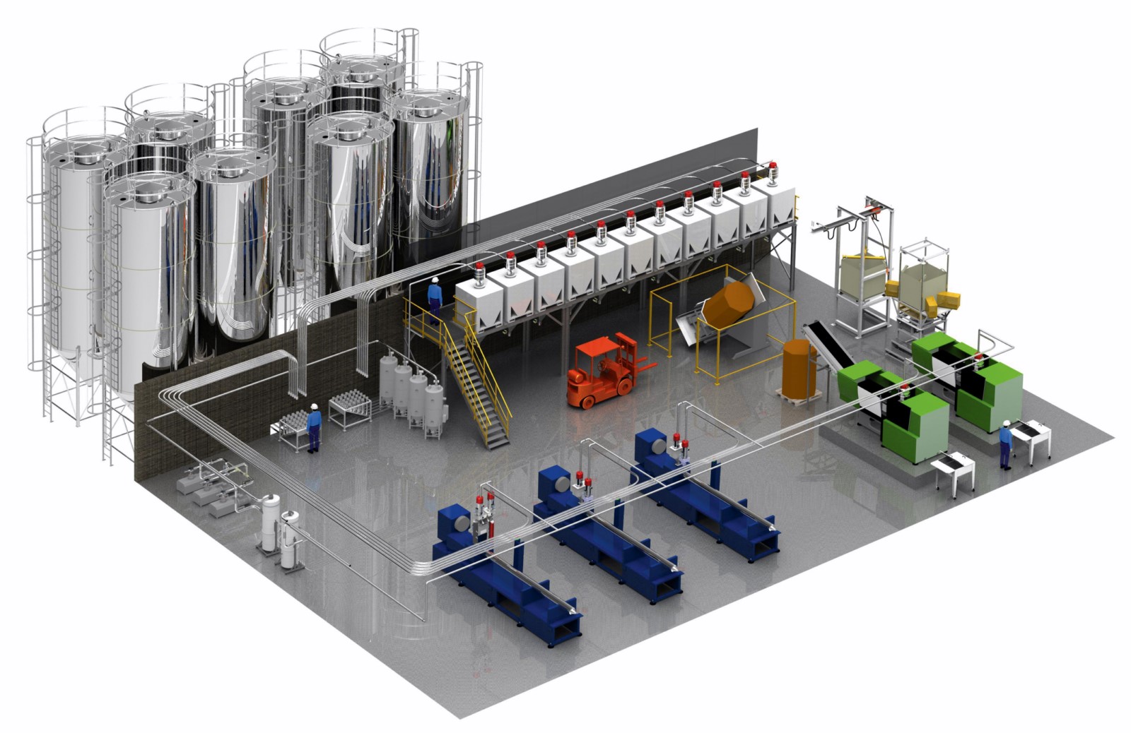 Alimentation matiere plastique centralisee_0
