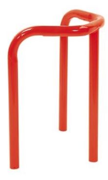 Arveg6009 barrières urbaines - Henry (SAS) - Étrier de protection à 3 pieds multifonctions pour mobilier urbain_0