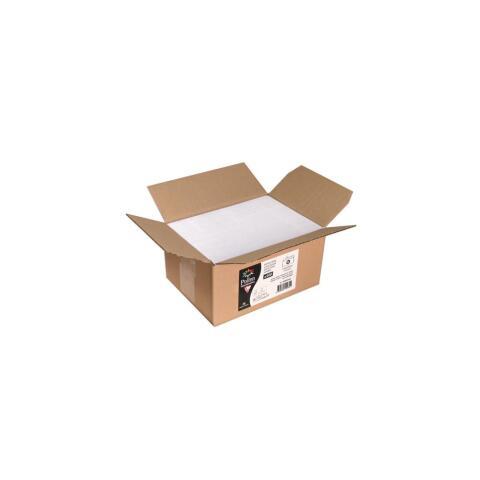 CARTON DE 200 ENVELOPPES POLLEN 110X220MM 120G/M² - BLANC IRISÉ