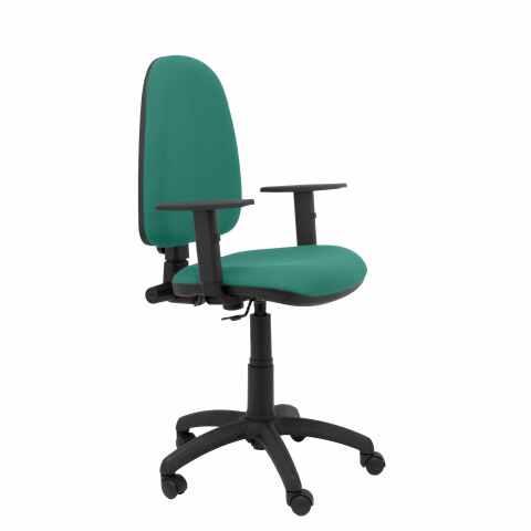 CHAISE DE BUREAU AYNA - ACCOUDOIRS RÉGLABLES - VERT
