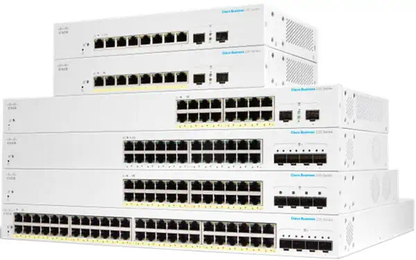 Cisco CBS220-8FP-E-2G-EU commutateur réseau Géré L2 Gigabit Ethernet (10/100/1000) Connexion Etherne_0