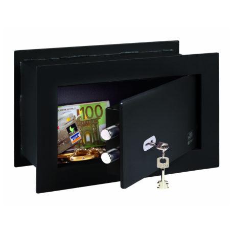 Coffre-fort mural PointSafe version S - Protection compacte et serrure à double panneton_0