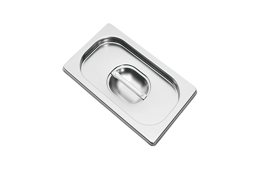 COUVERCLE INOX PLEIN POUR GN1/4