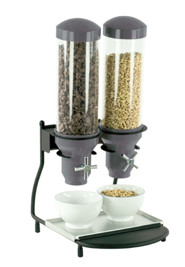 Distributeur de céréales 2 tubes de 3 litres CASSELIN CDC2_0