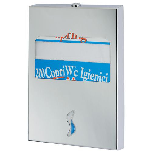 DISTRIBUTEUR DE COUVRE-SIEGES INOX BROSSÉ - MEDIAL