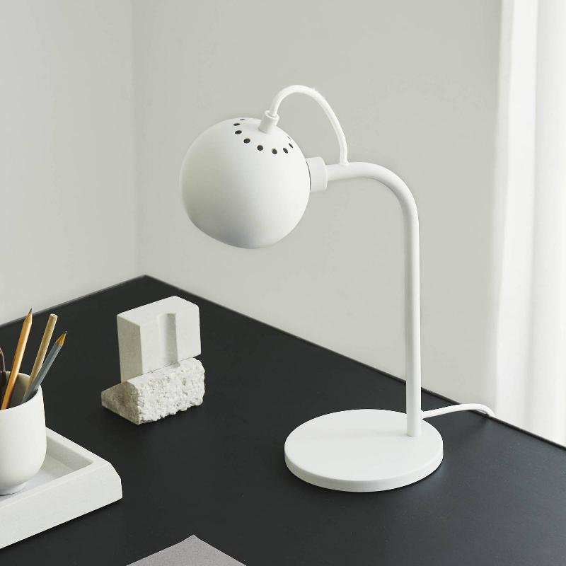 FRANDSEN BALL SINGLE LAMPE À POSER, BLANCHE