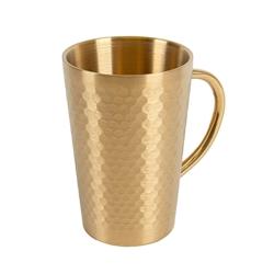 García de Pou Garcia de Pou 6 Unités - Tasses 'Artinox' 350 Ml Ø 8,2X12 Cm Dore Inox - doré inox 268.31_0