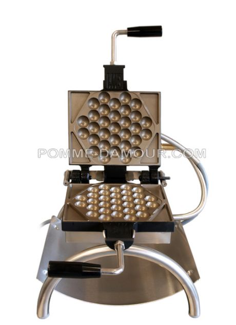 Gaufrier professionnel électrique à bulles tournant 1 fer 1 gaufre HVD_0