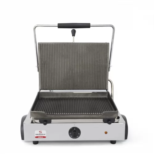 Grill GRM-6 230/50-60/1 - Plaque à snacker électrique nervurée 3000W_0