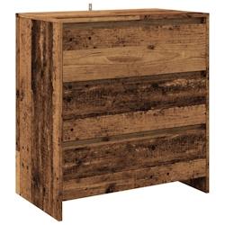 Helloshop26 - Buffet bahut commode armoire meuble de rangement organisateur cuisine salle de séjour salon vieux bois 70 x 41 x 75 cm 02_0036609 - 300_0
