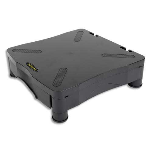 Kineon support moniteur deluxe avec tiroir - noir - pour écrans jusqu'à 27kg ou 17''_0