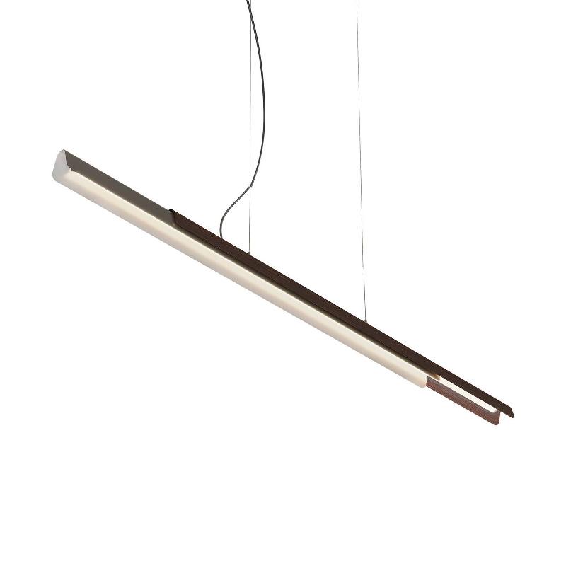 KDLN SUSPENSION DALA LINÉAIRE, GRIS FONCÉ/BOIS, 2 700 K 150 CM