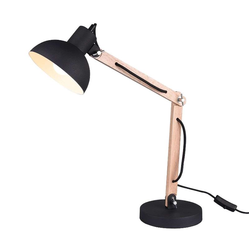 TRIO LIGHTING LAMPE À POSER KIMI, NOIR
