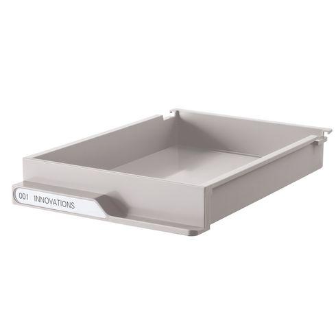 LOT DE 15 TIROIRS E.CLEN GRIS H 6 CM