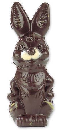 MOULE CHOCOLAT 2 EMPREINTES POUR 1 LAPIN 23 CM