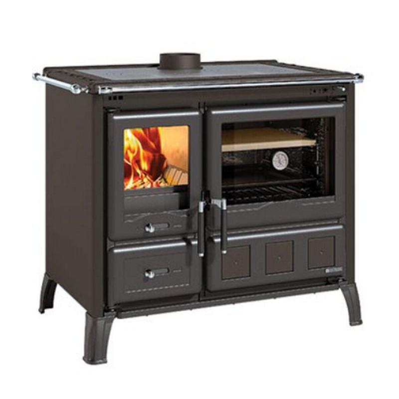 NORDICA EXTRAFLAME cuisinière à bois 10.5kw antharcite gardeniaxxlnoiranthracite - gris 8022724006931_0