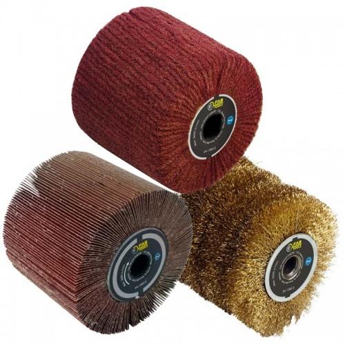 PACK 3 BROSSES POUR RÉNOVATEUR EXTÉRIEUR À BROSSES - REX 120C - 200 FARTOOLS