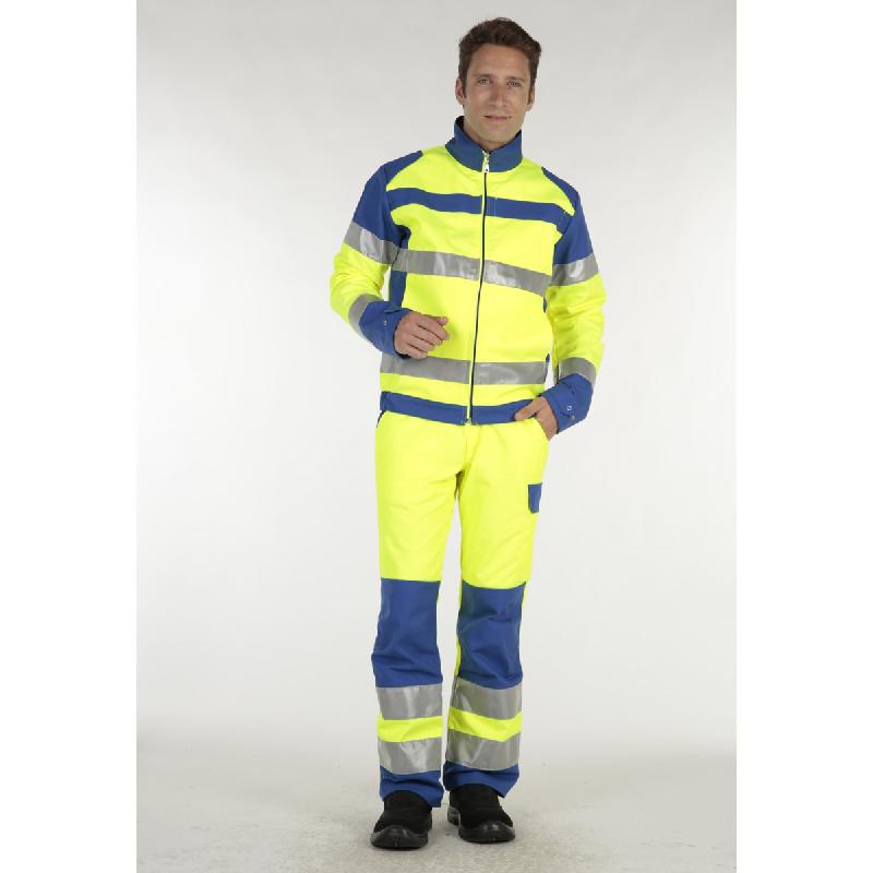 PANTALON TRAVAIL WORKWEAR - HAUTE VISIBILITÉ - CONFORT ET RÉSISTANCE
