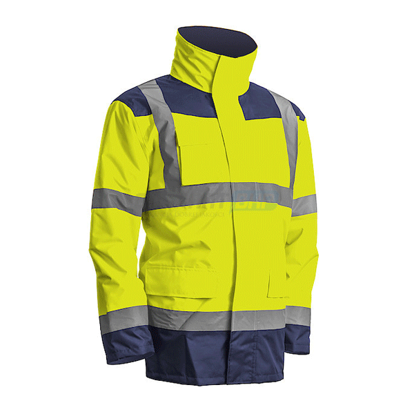 PARKA HAUTE-VISIBILITÉ KANATA 4 EN 1 EURO-PROTECTION JAUNE FLUORESCENT - TAILLE M