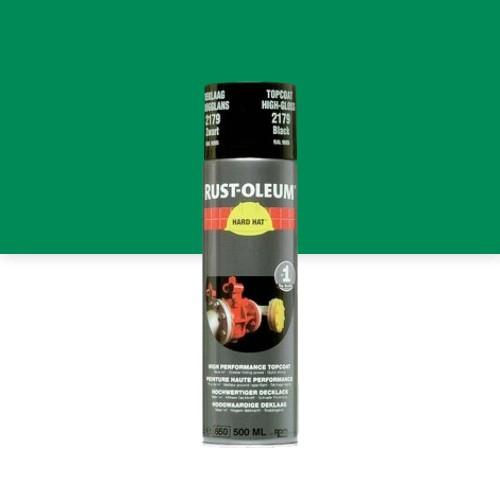PEINTURE DE FINITION - 500 ML - VERT ÉMERAUDE - HARD HAT® RUST-OLEUM