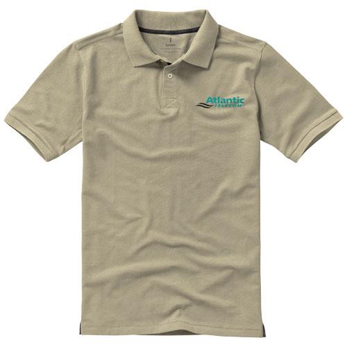 Polo manches courtes pour homme Calgary 38080056 - maille piquée 100% coton 200 g/m²_0