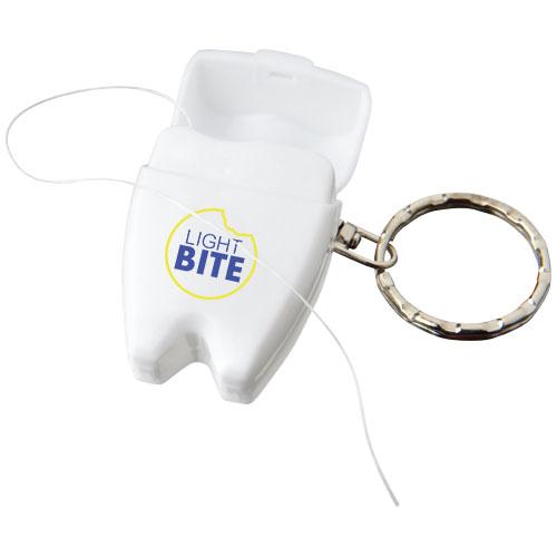 Porte-clés avec fil dentaire Demi - 15 mètres de fil en nylon - Plastique PP - Réf. 21082800_0