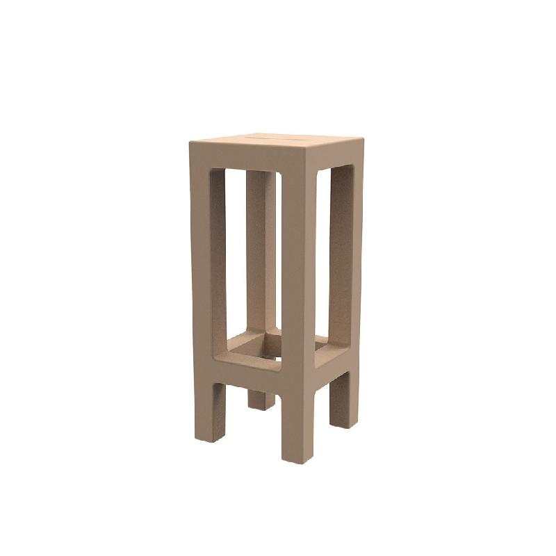 Tabouret haut design in & out JUT - camel_0