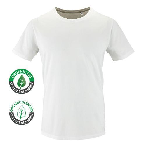 TEE-SHIRT PERSONNALISABLE BLANC CLASSIQUE 155 GRS