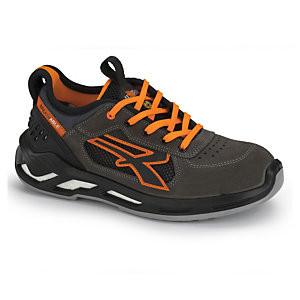 U-POWER CHAUSSURES DE SÉCURITÉ POUR HOMME RYDER S1P  - GRIS ET ORANGE - TAILLE 45