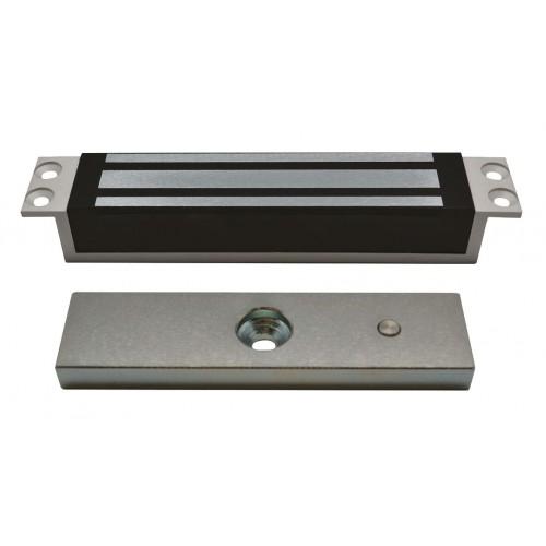 VENTOUSE ÉLECTROMAGNÉTIQUE À ENCASTRER SÉRIE 150KG - 300LBS - 12/24V - AVEC CONTACT INVERSEUR IZYX