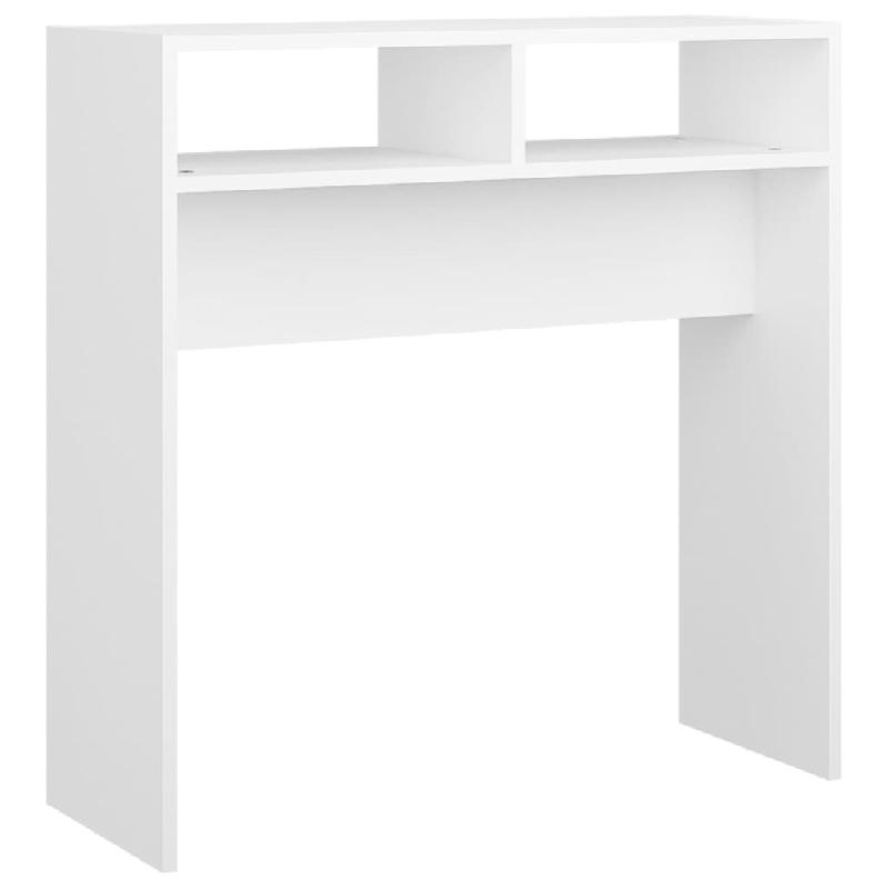 VidaXL Table console blanc 78x30x80 cm bois d'ingénierie Modèle Soleil Nova Plus - 808296_0