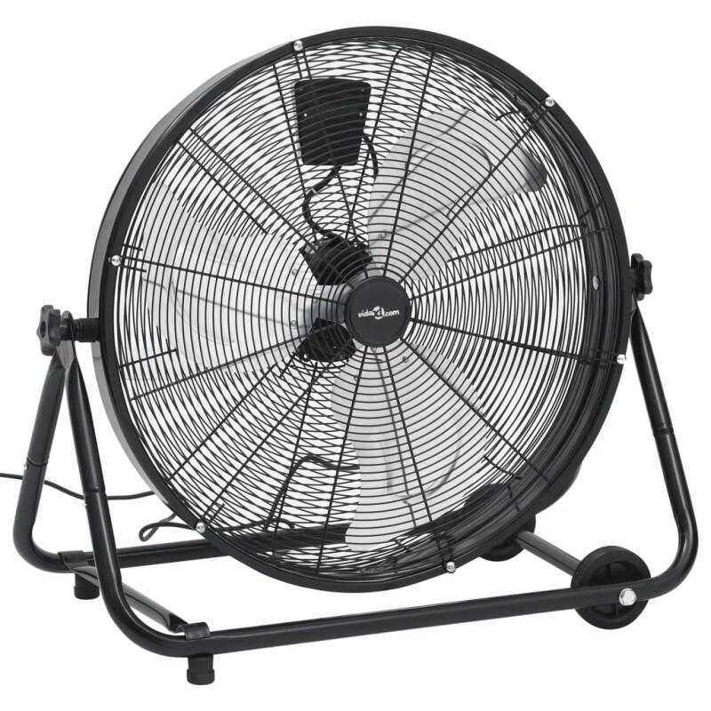 VidaXL Ventilateur à Tambour Industriel 60 Cm 172,5 W Noir - noir 8720286113745_0