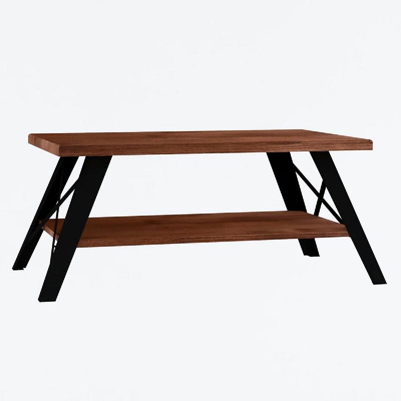 WellHome Tajo - Table basse 98x43x50 cm marron - WH1287_0