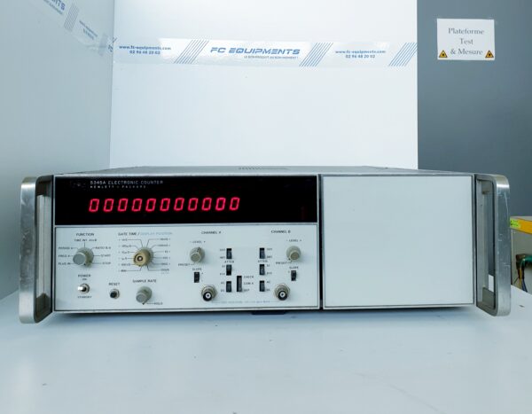 Compteur électronique de fréquence 5345a - Keysight Technologies (Agilent / HP) - 500MHz - mesures jusqu'à 110GHz_0
