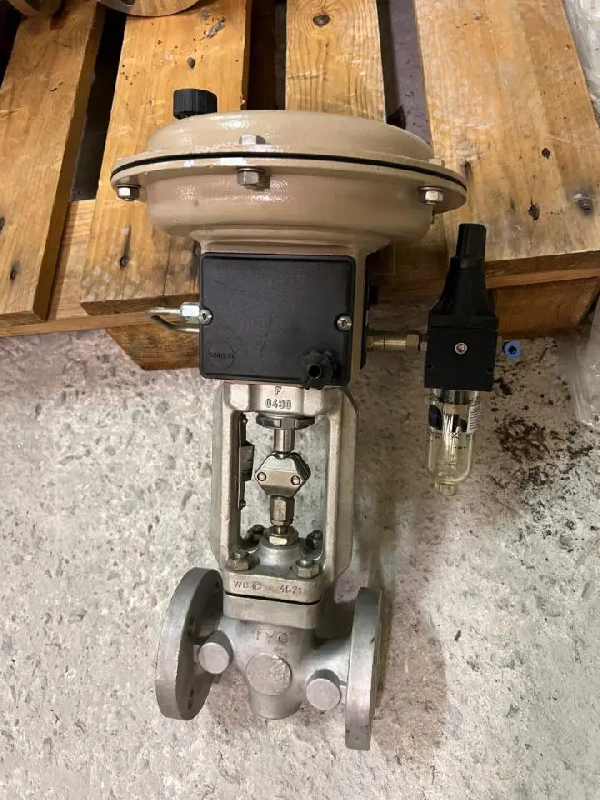 Électrovanne proportionnelle samson dn25 pn40 atex inox 316 d'occasion_0